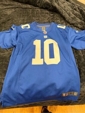 Nike Boys Royal Blue #10 Football Jersey
